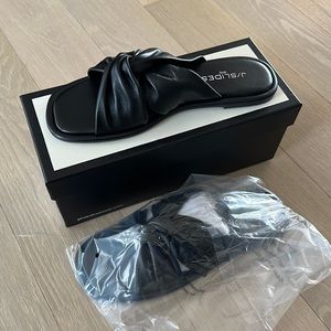 J/Slides black YAYA slide